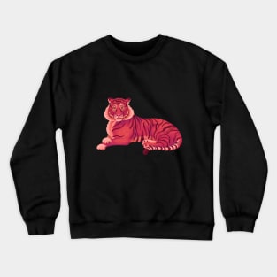 Pink Tiger Crewneck Sweatshirt